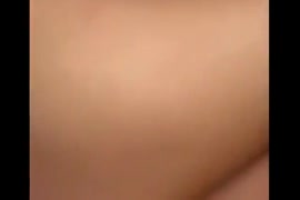 Asian slut sucks cock and plays with big tits.